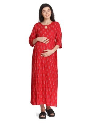 <h4>Nursing Dress with Zipper for Post Pregancy</h4>