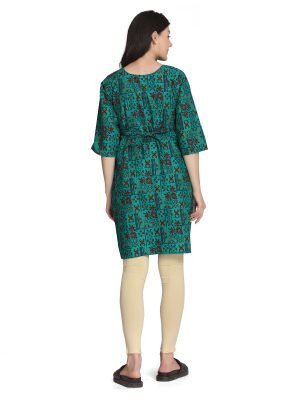 <h4>Cotton Rayon Nursing Dress for Feeding</h4>